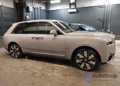 2025 Rolls-Royce Cullinan from USA, damaged, VIN SLA13HA02SU227945